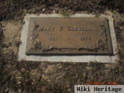 Mary F Cleveland