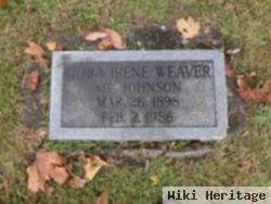 Dora Irene Johnson Weaver