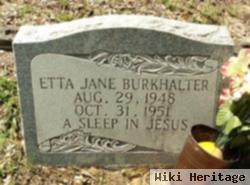 Etta Jane Burkhalter