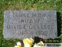 Bernice M. Hall Gillette