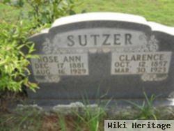 Rose Ann Hicks Sutzer