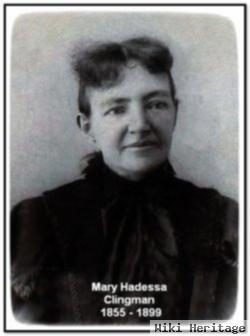 Mary Hadessa Clingman Morgan