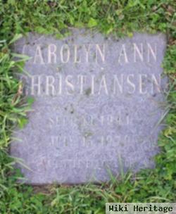 Carolyn Ann Christiansen