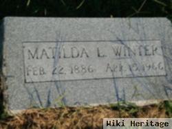 Matilda L. "tillie" Winter