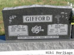 T. Duane "poppie" Gifford