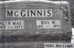 Roy Willard Mcginnis