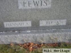 Hannah A Engler Lewis