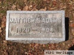 Rev Matthew Shields Adams