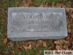 Doris I. Martin Johnson