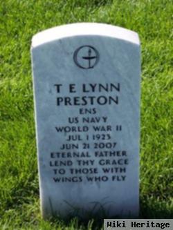 T E Lynn Preston