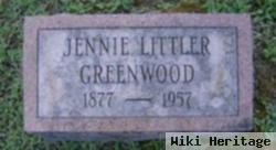 Jennie Littler Greenwood