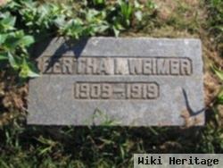 Bertha I. Weimer