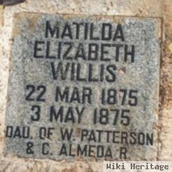 Matilda Elizabeth Willis