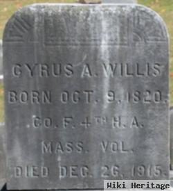 Cyrus A Willis