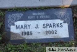 Mary J Sparks