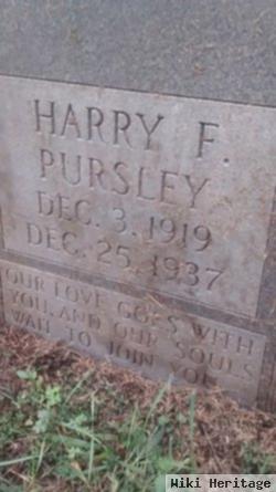 Harry F. Pursley