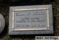 Ella W. Burch