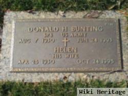 Donald H Bunting