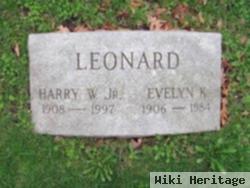 Harry W Leonard