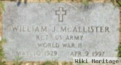 William J. Mcallister