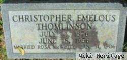 Christopher Emelous Thomlinson