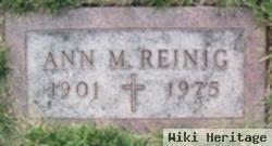 Ann Martha Hainley Reinig