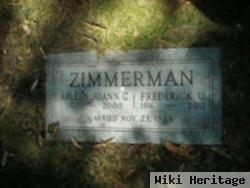 Frederick Underwood Zimmerman