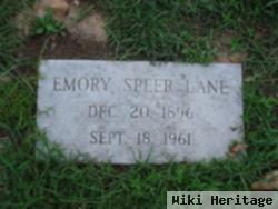 Emory Speer Lane