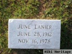 June Lanier