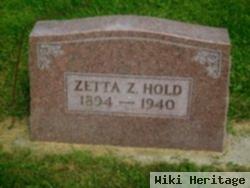 Zetta Zora Watenpaugh Hold