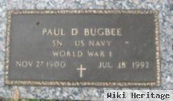 Paul D Bugbee