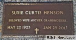 Susie "sue" Curtis Henson