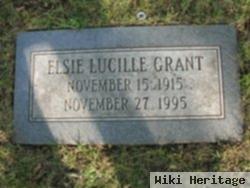 Elsie Lucille "lu" Prall Grant