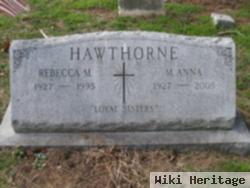 Rebecca M Hawthorne