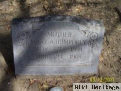 Mary A Humphrey