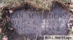 Dean M Tiedens