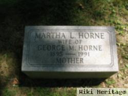 Martha L Morgan Horne