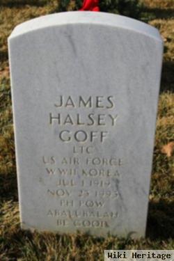 Ltc James Halsey Goff