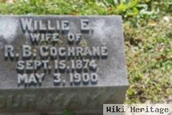 Willie Ella Sargeant Cochrane