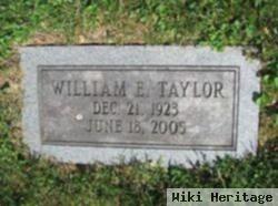 William E "bill" Taylor