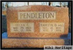 Fayette D. Pendleton