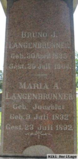 Maria Anna Jungblut Langenbrunner