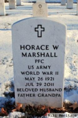 Pfc Horace Warren Marshall