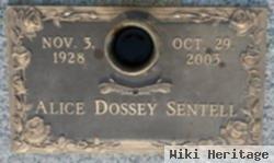 Alice Dossey Sentell