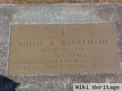 Pfc Philip R Warkentin