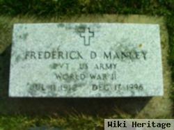 Frederick D Manley