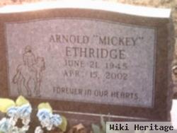 Arnold "mickey" Ethridge