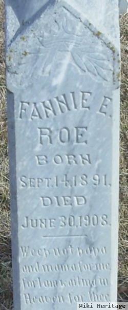 Fannie E Roe