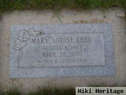 Mary Louise Poolman Lehr