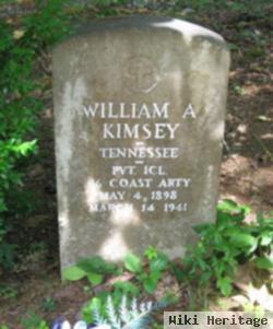 William A. Kimsey